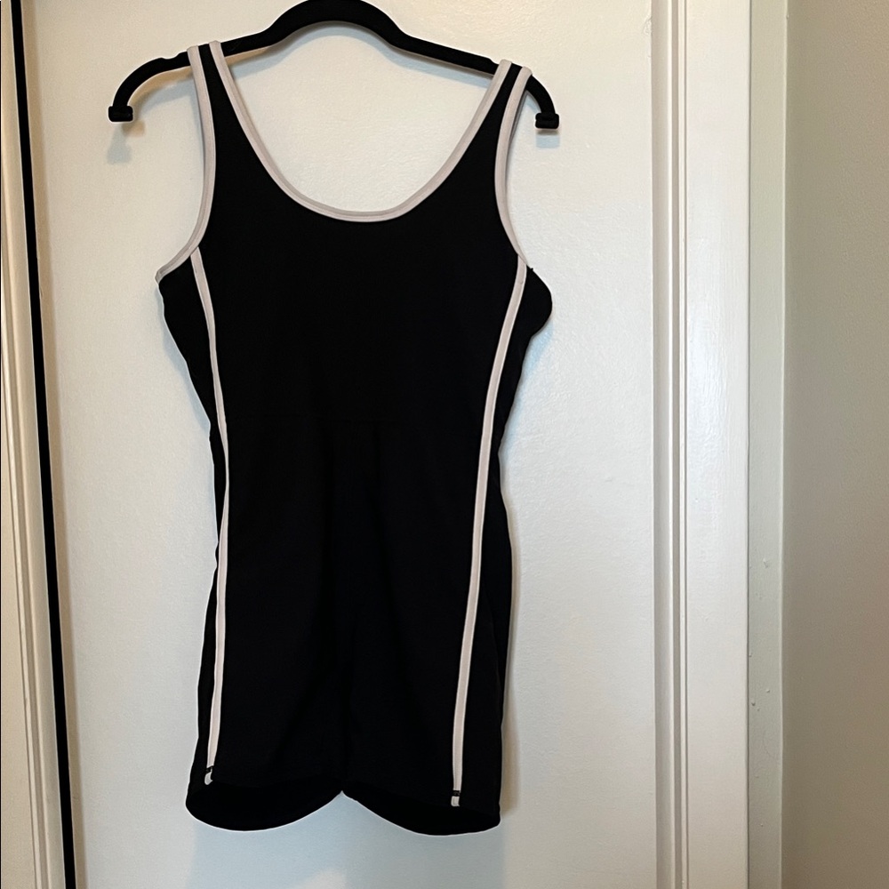 Black and White Women's Tank Top